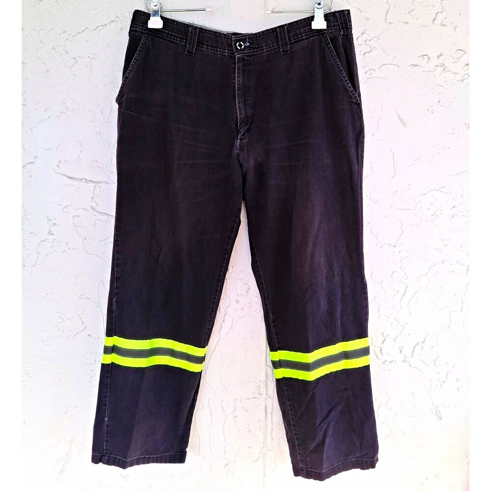 Big Bill RT1900 Men's 40x27 Navy Reflective Work Pants 100% Cotton Canada